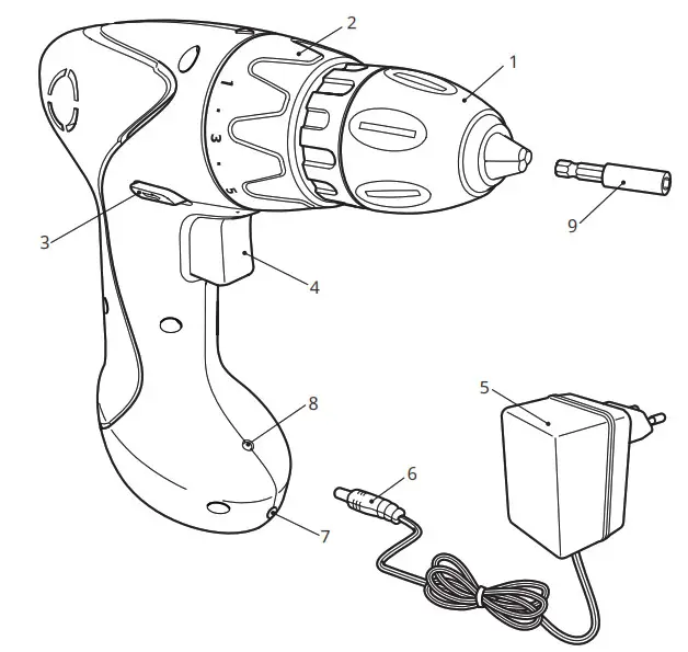 IKEA 00296681 FIXA Screw Driver - Overview 1