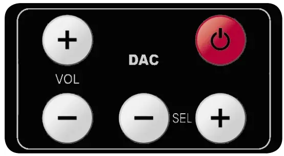 ATOLL ELECTRONIQUE DAC100 Signature Digital Analog Converter - REMOTE CONTROL