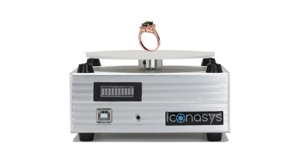 Iconasys Jewelry Turntable Shutter Stream 360 Video Software User Guide