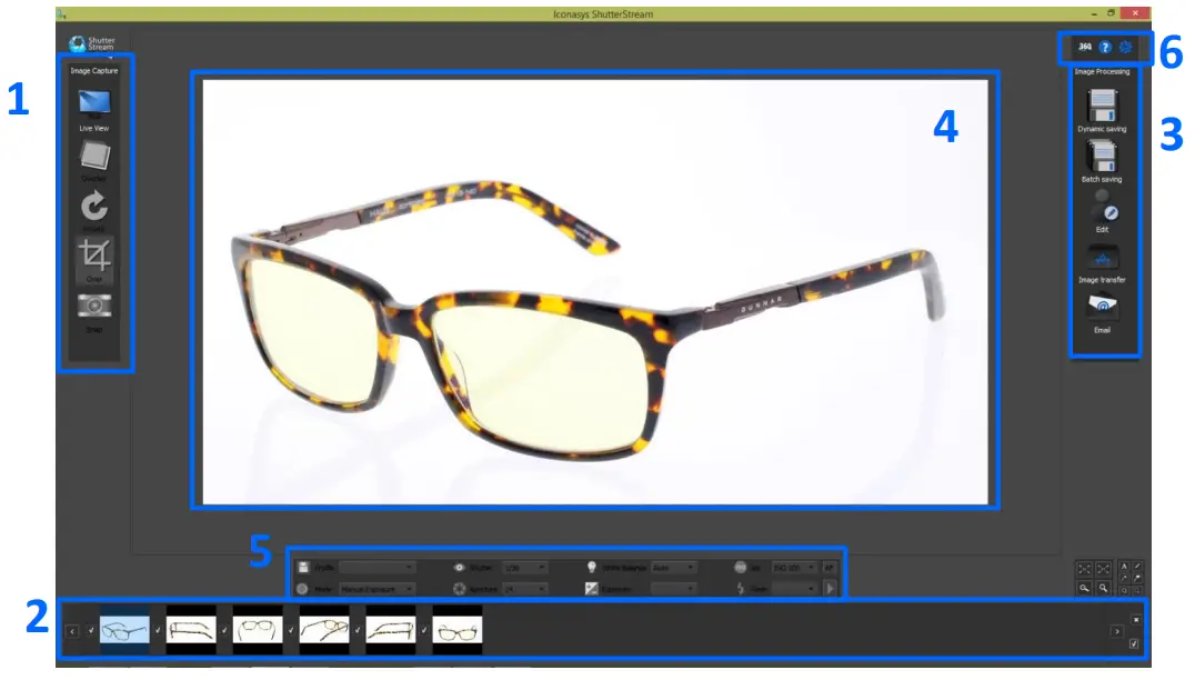iconasys Jewelry Turntable Shutter Stream 360 Video Software - fig 1