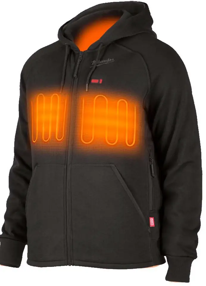 milwaukee M12 HHBL4 Black Heated Hoodie
