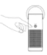 pore PEPERSAP-RT PUREZONE MINI Portable Air Purifier User Manual - Operating the Air Purifier