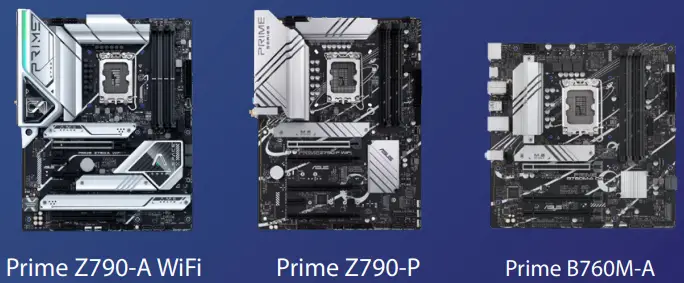 ASUS Z790 Series Motherboard - around PC builders