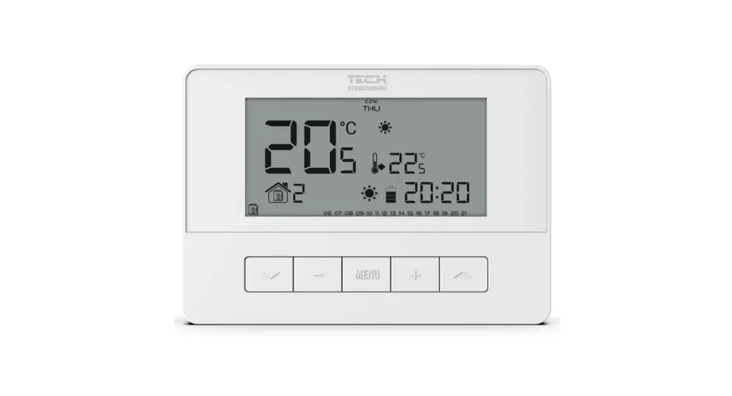 Tech Controllers Eu-t-4.1 Wired Two-state Room Regulator User Manual