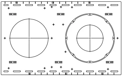 RAB WFRL4R9930120WS Edge Lit Wafer Downlight - plate for Stud Joist