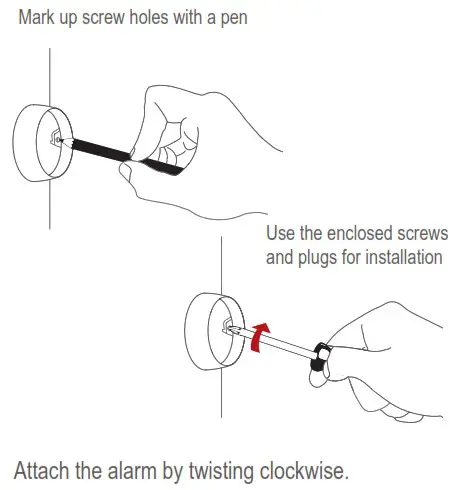 CAVIUS 4002 Carbon Monoxide Alarm Device - INSTALLING YOUR CO ALARM