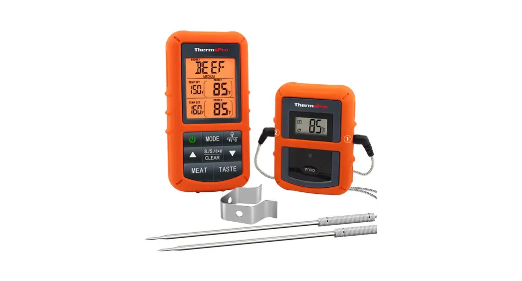 Thermopro Remote Food Thermometer With Dual Probe Tp-20b User Manual
