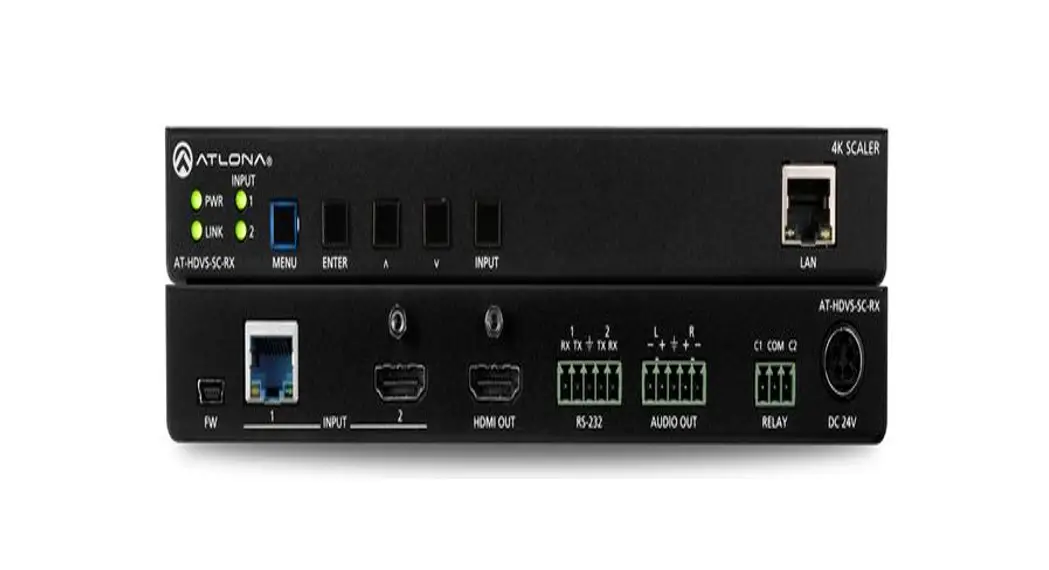 Atlona At-hdvs-sc-rx 5 4k Uhd Scaler For Hdbaset And Hdmi Receiver Instructions Atlona At-hdvs-sc-rx 5 4k Uhd Scaler For Hdbaset And Hdmi Receiver Instructions