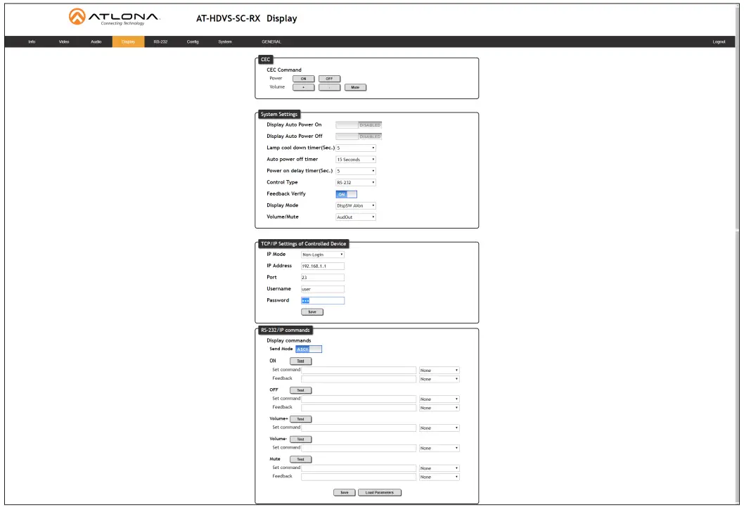 ATLONA AT-HDVS-SC-RX 5 4K UHD Scaler for HDBaseT and HDMI Receiver - Fig 25