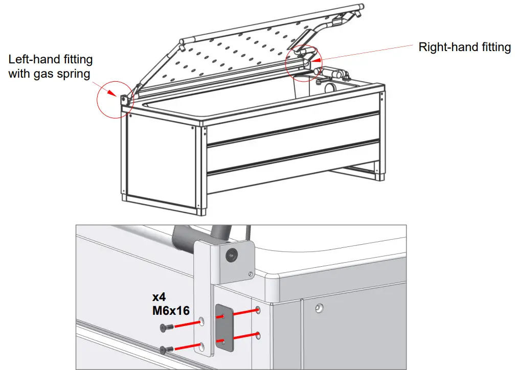 ROPOX Height Adjustable Bathtub - Dimension 3