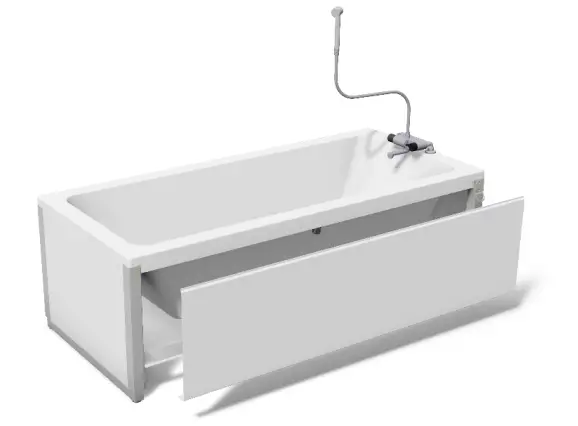 ROPOX Height Adjustable Bathtub - cover