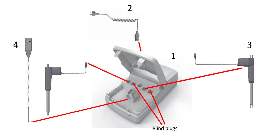 ROPOX Height Adjustable Bathtub - diagram
