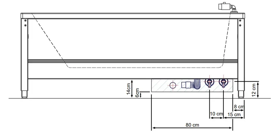 ROPOX Height Adjustable Bathtub - information 2