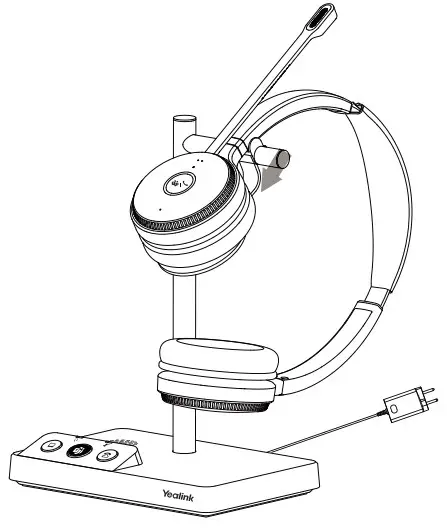 Yealink WH62 Dual DECT Wireless Headset - Headset