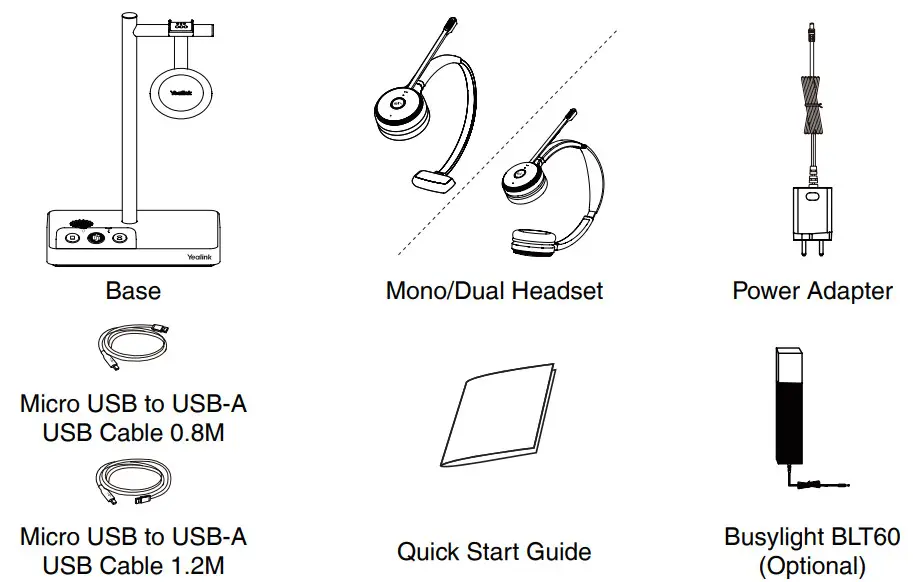 Yealink WH62 Dual DECT Wireless Headset - tools