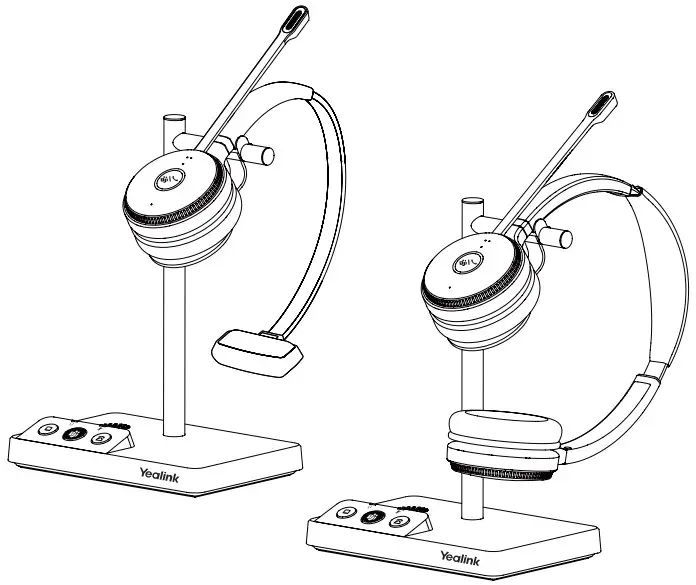 Yealink WH62 Dual DECT Wireless Headset