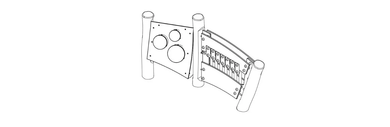 Robinia Rb1339 Music Panel Instructions
