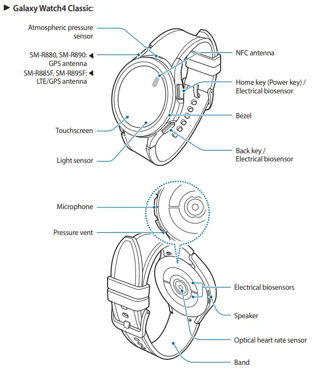 SAMSUNG SM-R860 Galaxy Watch4 - fig