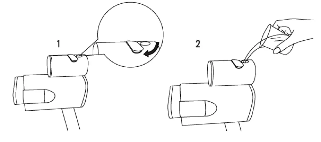 CREATE IRON UP COMPACT Portable Vertical Clothes Steamer 3