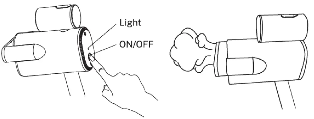 CREATE IRON UP COMPACT Portable Vertical Clothes Steamer 4