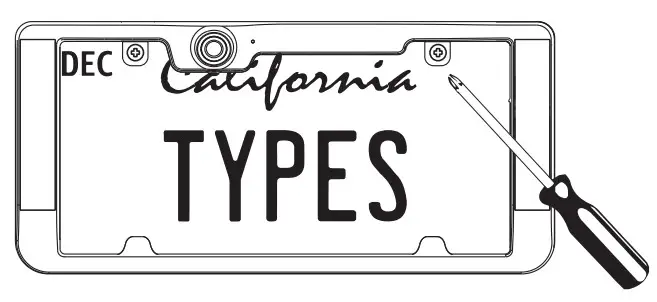 TYPES BT57132-1 Wireless Backup Camera - fig4