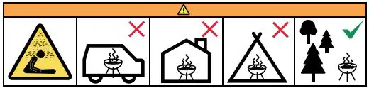 ooni Fyra 12 Wood Pellet Pizza Oven User Manual - Do Not Do this
