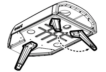 ooni Fyra 12 Wood Pellet Pizza Oven User Manual - Unfold the legs