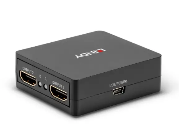 Lindy Compact 2 Port Hdmi 18g Splitter - Video Audio Splitter 38358 User Manual Lindy Compact 2 Port Hdmi 18g Splitter - Video Audio Splitter 38358 User Manual