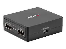 LINDY Compact 2 port HDMI 18G splitter - Video audio splitter 38358