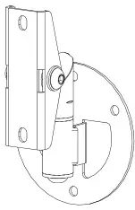 NEXO ID14 or ID14-I - Universal speaker wall mount