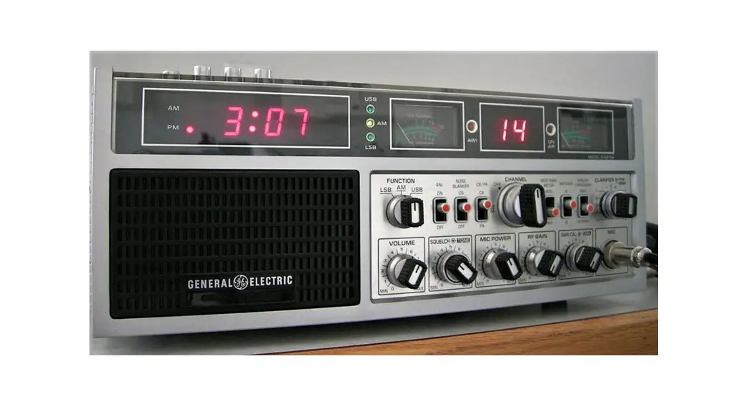 Ge Appliances 3-5875 Citizens Band Base Station Transceiver User Guide