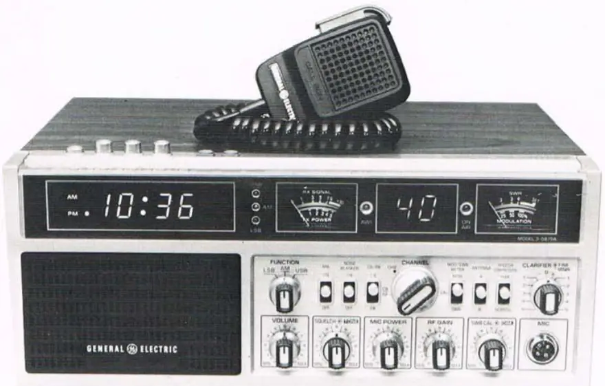 GE Appliances 3-5875 Citizens Band Base Station -figure3