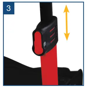 drive RTL10266WT Nitro Rollator - height