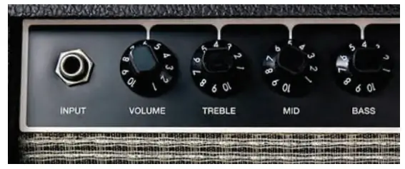 PyleUSA 6-String Electric Guitar - Knob