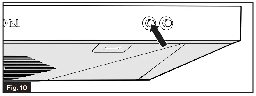 FURRION 12V Horizontal RV Range Hood - Fig 7