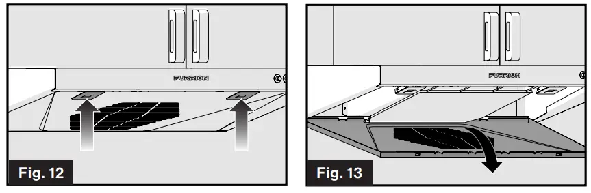 FURRION 12V Horizontal RV Range Hood - Fig 9