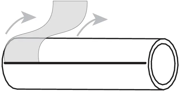 ESTES 2231 Model Rocket Kit Alignment Guide DOOR FRAME 1