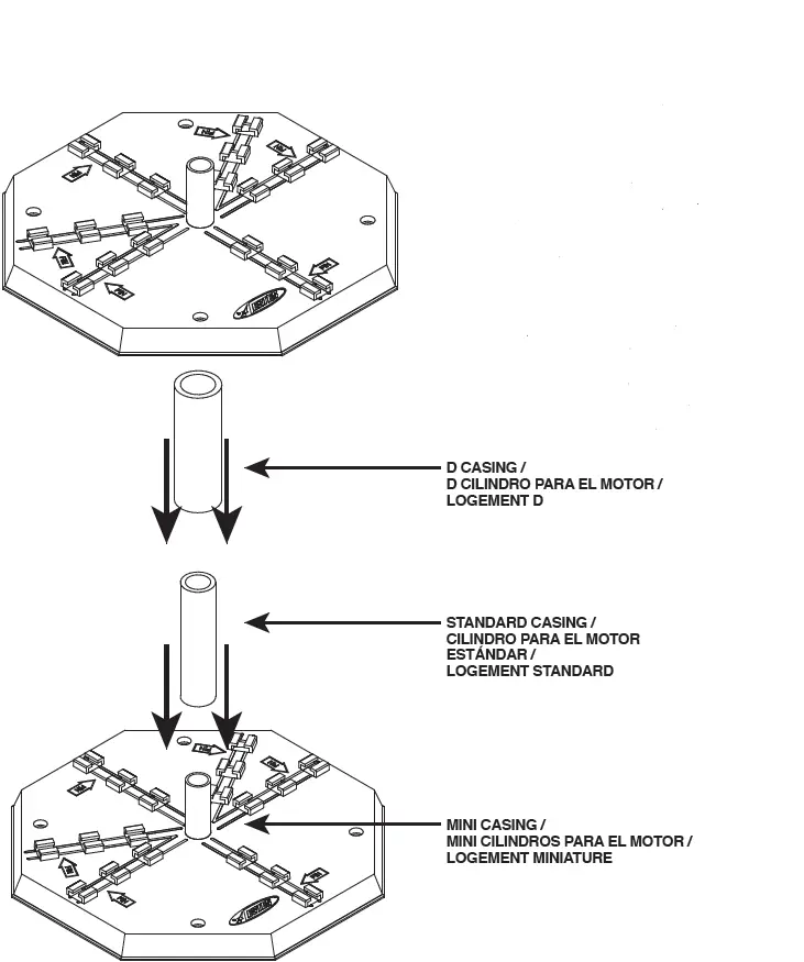 ESTES 2231 Model Rocket Kit Alignment Guide FIN ALIGNMENT