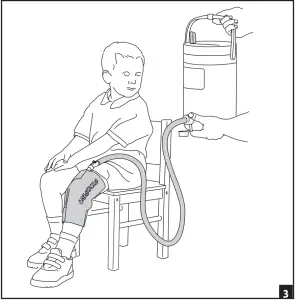 AIRCAST AC143CT22 Pediatric Knee 3