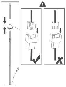 BliTZWOLF BW-FLT2 Floor Standing Lamp - Assembly Instruction 1