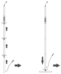BliTZWOLF BW-FLT2 Floor Standing Lamp - Assembly Instruction