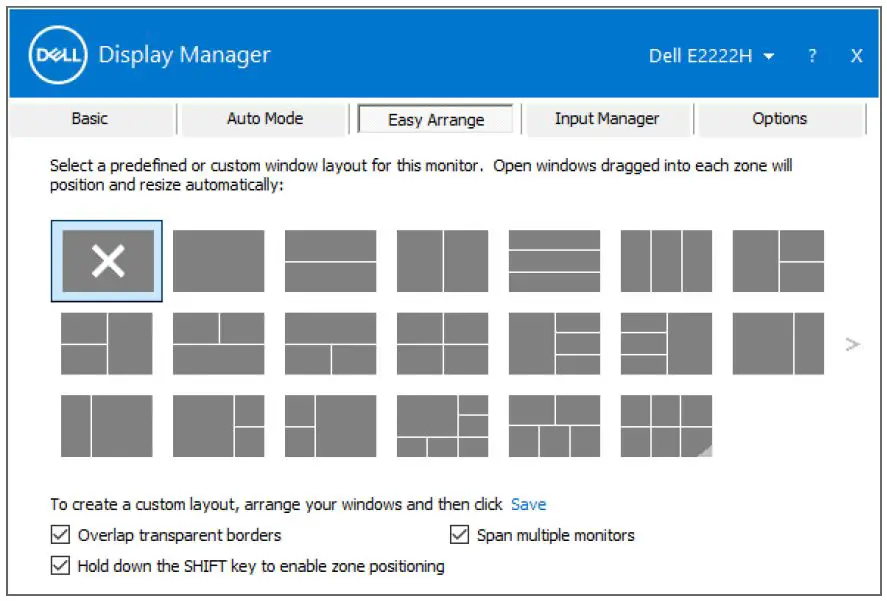 Organizing Windows with Easy Arrange 2