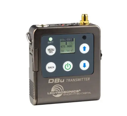 Lectrosonics Dbu/e01 Digital Belt Pack Transmitter User Guide Lectrosonics Dbu/e01 Digital Belt Pack Transmitter User Guide