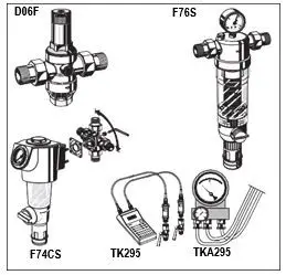 resideo BA295S Class 4 Backflow Preventer RPZ Valve - Accessories