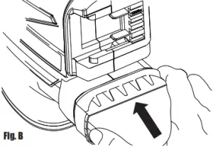 Wickes Cordless Detail Sander 18V Lithium - Fig. B