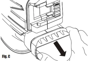 Wickes Cordless Detail Sander 18V Lithium - Fig. C