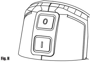 Wickes Cordless Detail Sander 18V Lithium - Fig. H