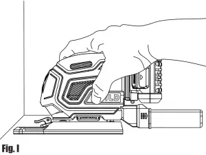 Wickes Cordless Detail Sander 18V Lithium - Fig. I