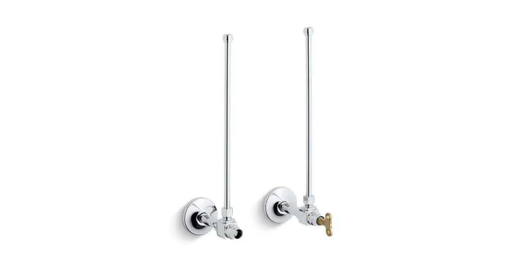 Kohler K-7607 Npt Angle Supplies With Loose Key Stop And Annealed Vertical Tube Installation Guide