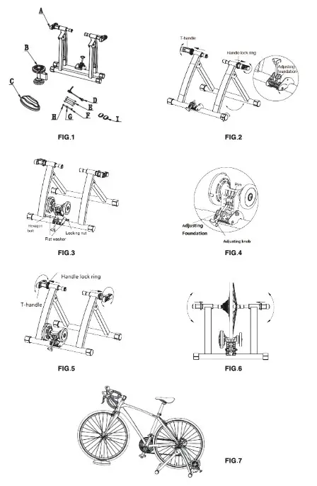 Cloudbook TY JSLC02 Sensor for Bike Trainers- INSTLATION INISTRACTION